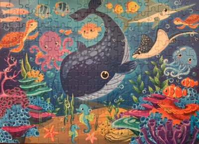 Corner Piece Under the sea - obrázek puzzlí