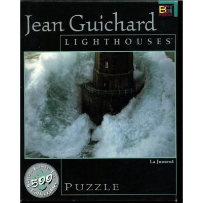 Buffalo Games Jean Guichard Lighthouses La Jument - puzzle image