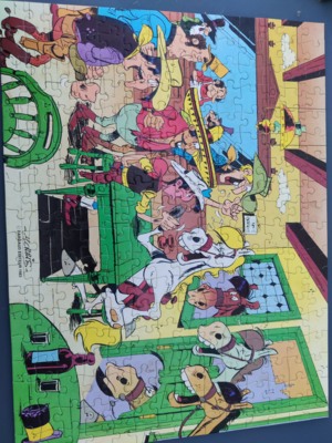 Nathan Lucky Luke Au saloon - obrázek puzzlí