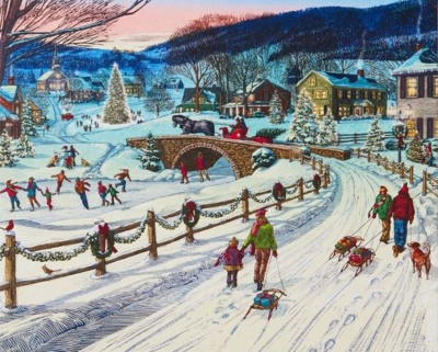Hallmark Welcome to Evergreen - obrázek puzzlí