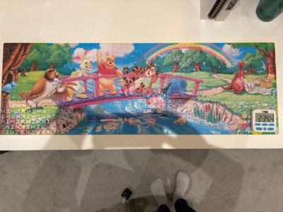 Clementoni Disney Panorama: Winnie the Pooh - obrázek puzzlí