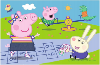 Trefl Peppa Pig's Happy Day 3 - obrázek puzzlí