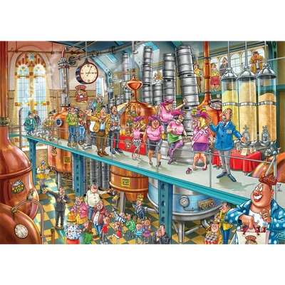 Jumbo Wasgij Mystery 21: Trouble Brewing - obrázek puzzlí