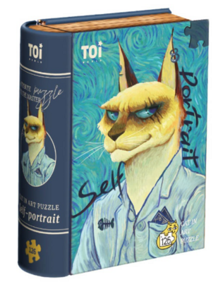 TOI Cat in Art : Self-portrait - obrázek puzzlí