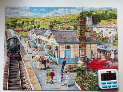 Ravensburger The Country Station - obrázek puzzlí