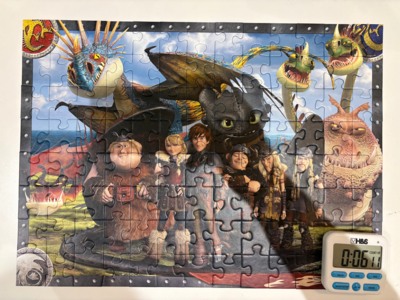 Ravensburger Toothless & Friends - obrázek puzzlí