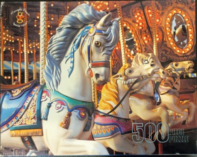 Merrigold Press Carousel Horses - obrázek puzzlí