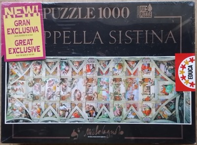 Educa cappella sistina - obrázek puzzlí