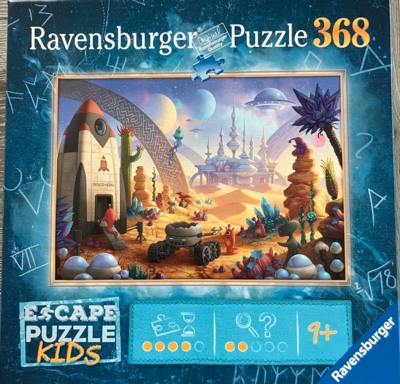Ravensburger Escape puzzle kids: space storm strike - obrázek puzzlí