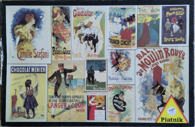 Piatnik Vintage Posters - obrázek puzzlí