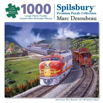 Spilsbury Puzzle Co American War Bonnet - obrázek puzzlí