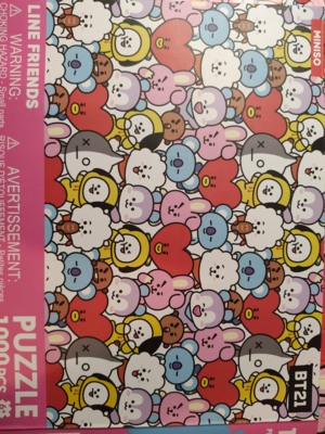 Line Friends BT21 - obrázek puzzlí
