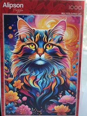 Alipson Multicoloured cat - obrázek puzzlí