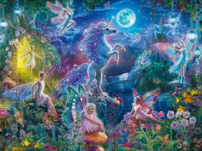 Ceaco Unicorn Fairytale - obrázek puzzlí