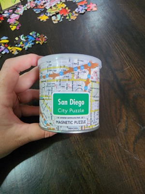Geotoys San Diego City Puzzle - puzzle image