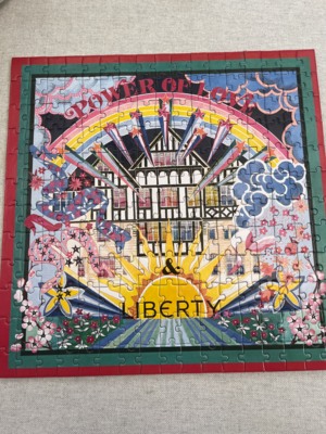 Galison Liberty: Power of Love and Liberty - obrázek puzzlí