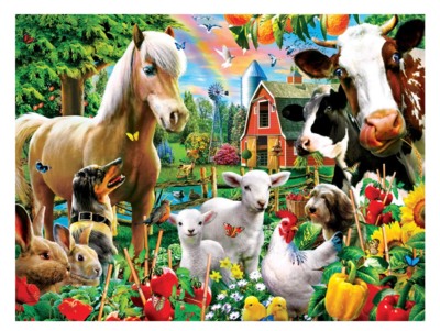 Masterpieces Garden Gathering - obrázek puzzlí