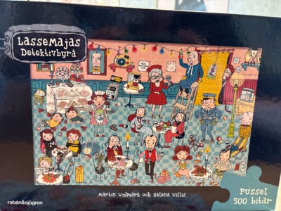 Raben&Sjögren LasseMajas detektivbyrå - obrázek puzzlí