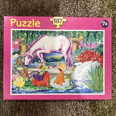 187 Puzzle Unicorn - obrázek puzzlí