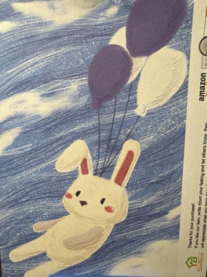 YoveBzvst Balloon bunny - obrázek puzzlí