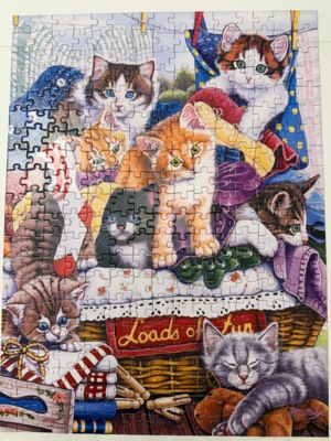 Masterpieces Playful Paws - obrázek puzzlí