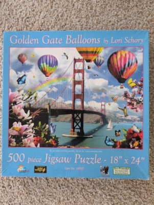 SunsOut Golden Gate Balloons - obrázek puzzlí