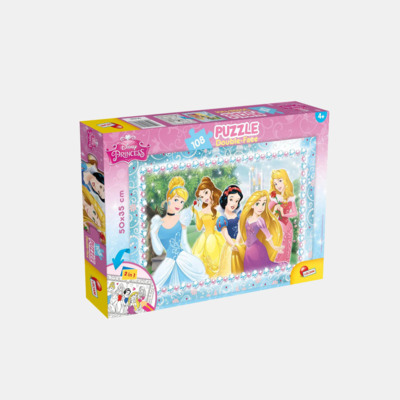 Lisciani Disney Princess double-face - obrázek puzzlí