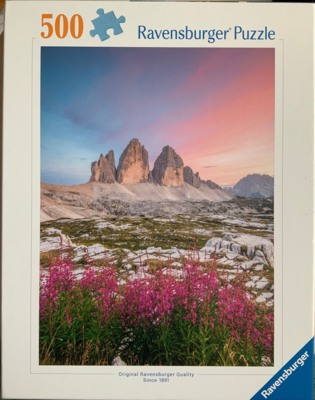 Ravensburger Le Tre Cime di Lavaredo - obrázek puzzlí