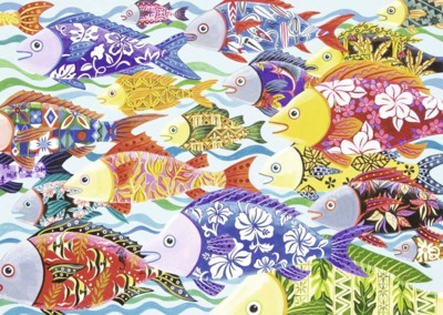 Ravensburger Hawaiian Fish - obrázek puzzlí