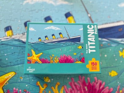 It Brings Art The most TITANIC Puzzle - obrázek puzzlí