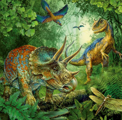 Ravensburger Dinosaur Fascination 2/3 - obrázek puzzlí