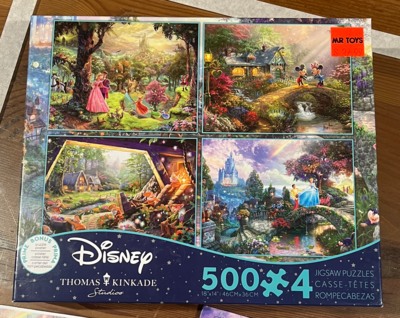 Ceaco Disney Thomas Kinkade 4-in-1 (Cinderella) - obrázek puzzlí