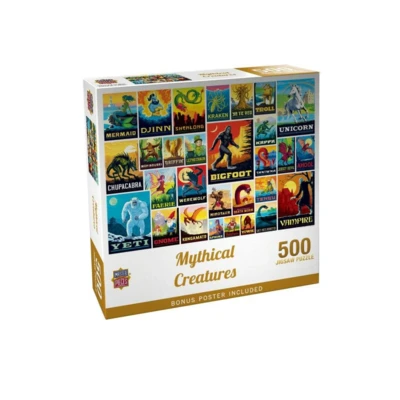 Masterpieces Mythical Creatures - obrázek puzzlí
