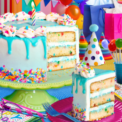 Springbok Birthday Cake - obrázek puzzlí