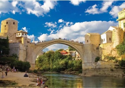 KS Games Old Mostar Bridge - Bosnia and Herzegovina - obrázek puzzlí