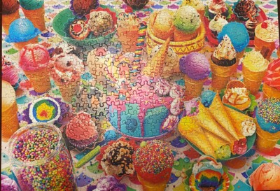 Ceaco Cupcakes and Ice Cream - puzzle image