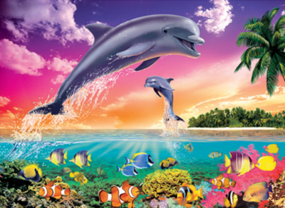 Ravensburger Dolphin's Universe - obrázek puzzlí