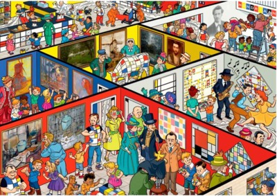 Goliath That’s Life: Piet Mondriaan - obrázek puzzlí