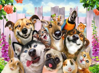 Ravensburger Silly pets - obrázek puzzlí