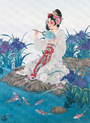 Ravensburger Sensori: Gorgeous Geisha - puzzle image