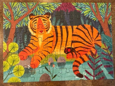 Mudpuppy Bengal Tiger - puzzle image