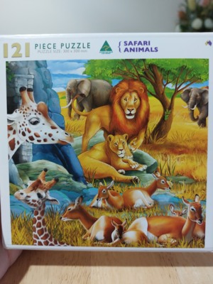 Q puzzles Safari Animals - obrázek puzzlí