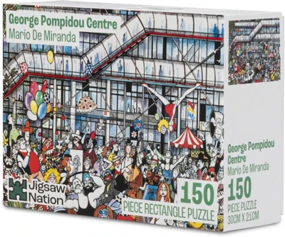 Jigsaw Nation George Pompidou Centre - obrázek puzzlí