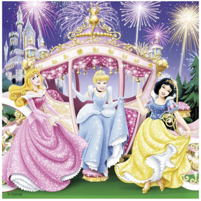Ravensburger Disney Princess - Aurora, Cinderella, Snow White - puzzle image