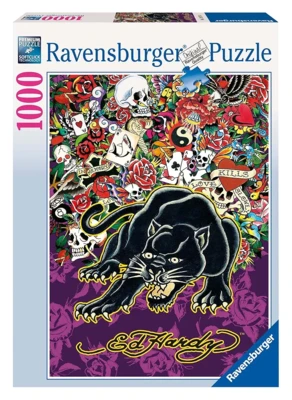 Ravensburger Ed Hardy: Black Panther - obrázek puzzlí