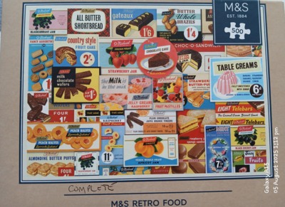 M&S M&S retro food - obrázek puzzlí
