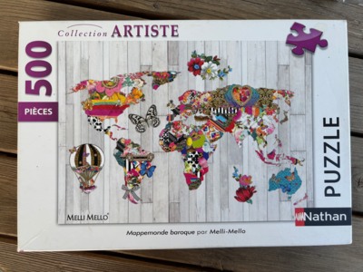 Nathan Mappemonde baroque par Melli - Mello - obrázek puzzlí