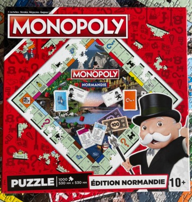 Winning Moves Monopoly Normandie - obrázek puzzlí