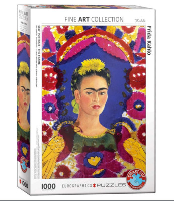 Eurographics Frida Khalo : Self Portrait - The Frame - obrázek puzzlí