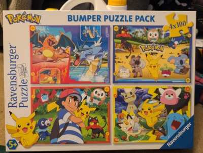 Ravensburger Pokémon Bumper Puzzle Pack 4x100 D - puzzle image